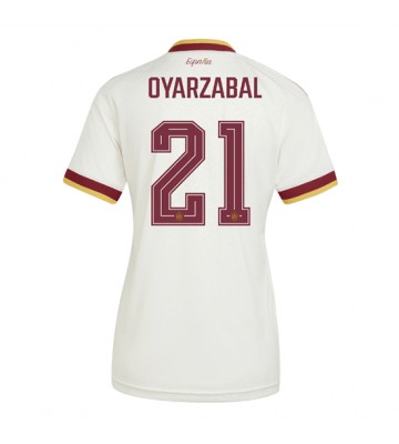 Spanien Mikel Oyarzabal #21 Bortatröja Dam VM 2026 Kortärmad